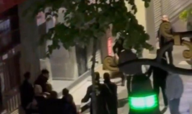 İstanbul’da sokakta yumruklu kavgalar