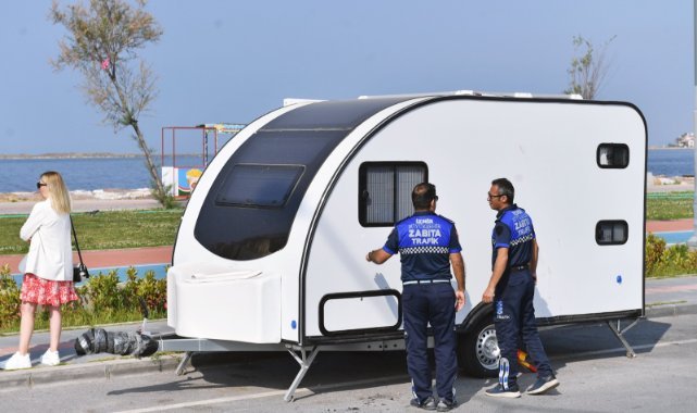 İzmir Büyükşehir Belediyesi'nden karavan işgaline önlem