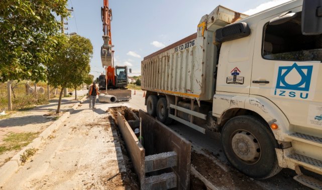 İZSU’dan Bergama’nın 5 mahallesinde altyapı yatırımı