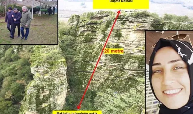 Kayalıklardan düşen Semiha’nın ölümünde eşi, 15 ay sonra cinayet şüphesiyle tutuklandı