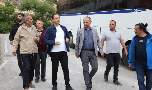 Köy ziyaretleri Gökdere'den başladı