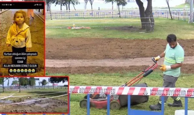 Küçükçekmece'de Edanur'un ölümüne neden olan çukur kapatıldı