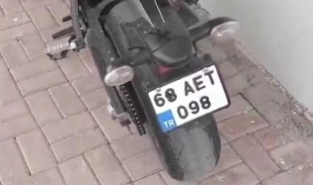 Kurnaz sürücü polisi kandıramadı