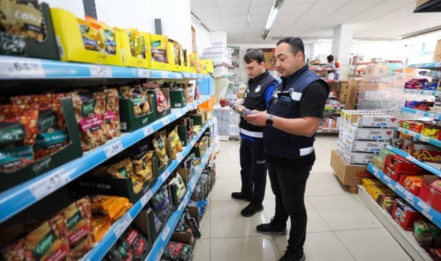 Menderes Zabıtası Market Denetiminde