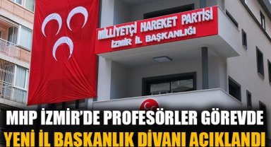 MHP İzmir’de Profesörler Görevde