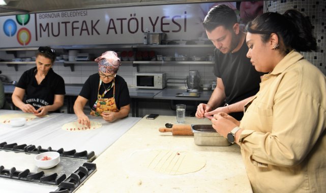 Mutfak Atölyesi’nde mantı eğitimi