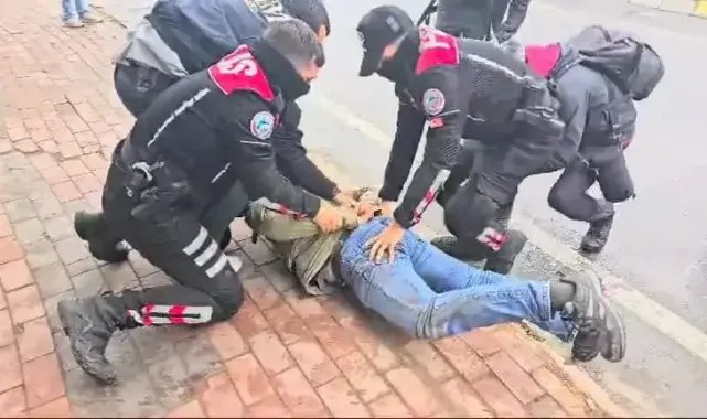 Okmeydanı'nda polis müdahalesi