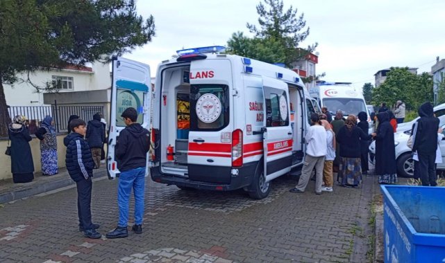 Okulda biber gazı kapsülü patladı: 25 öğrenci hastaneye kaldırıldı