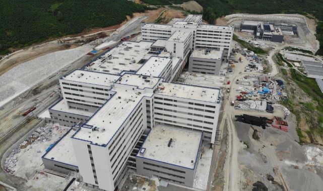 Ordu Şehir Hastanesi inşaatı yüzde 99 tamamlandı