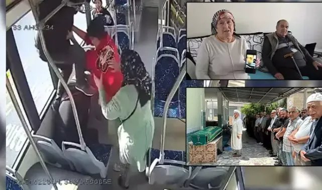 Otobüste okul müdürü ile oğlu saldırmıştı; hayatını kaybetti