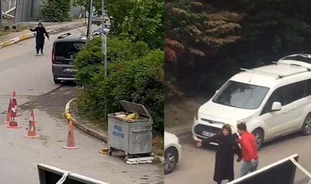 Pendik’te genç kadın ailesine sinirlendi, hıncını mahalledeki araçlardan çıkardı