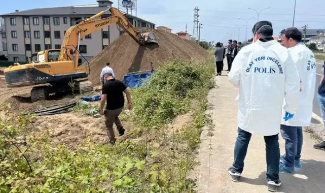 Sakarya'da el ve ayakları bağlı, toprağa gömülü bulunan ceset 40'lı yaşlarda erkeğe ait