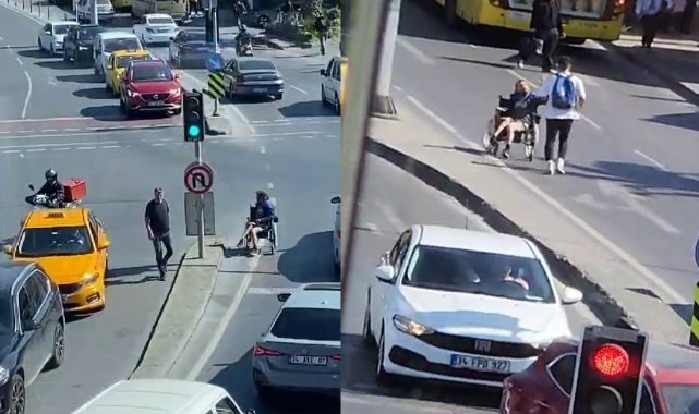 Sarıyer’de "insanlık ölmemiş" dedirten görüntü