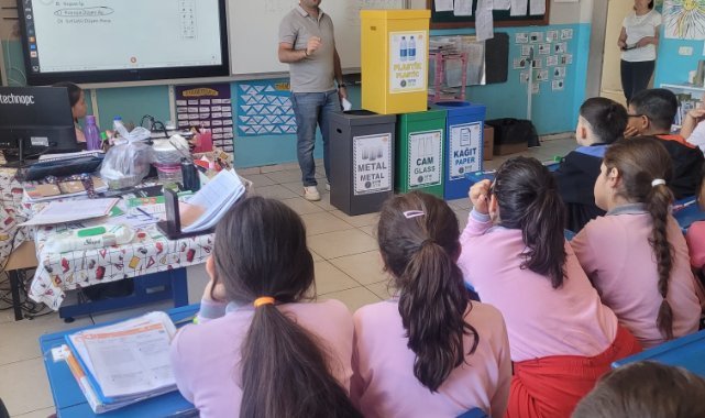 Seferihisar’da sıfır atık eğitimleri devam ediyor
