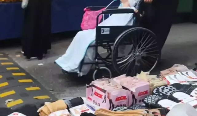 Sultangazi'de dilencilerden tekerlekli sandalyeyle duygu sömürüsü