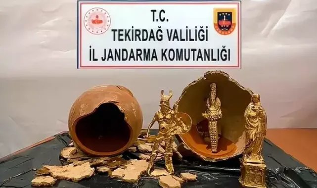 Tekirdağ’da tarihi eser dolandırıcılığı operasyonu: 2 gözaltı