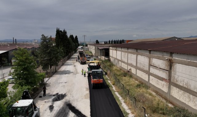 Üç ilçede 14 km yol asfaltlanıyor