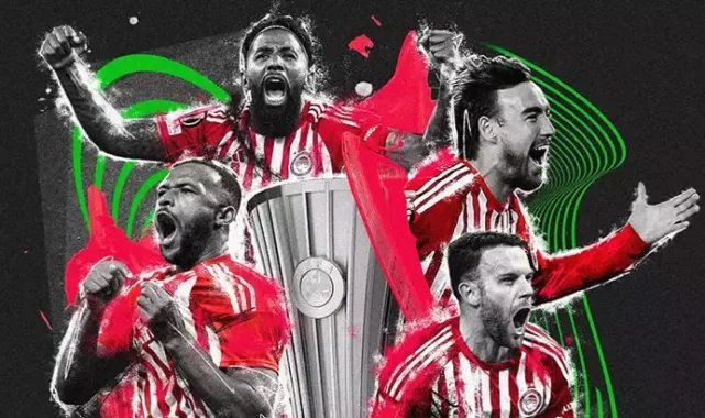UEFA Avrupa Konferans Ligi şampiyonu Olympiacos oldu