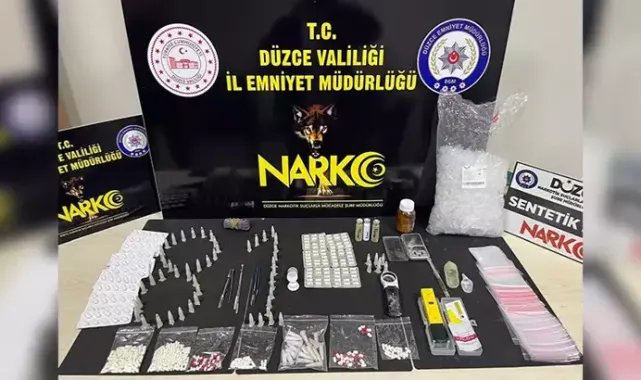 Uyuşturucu imal eden kimyager gözaltına alındı