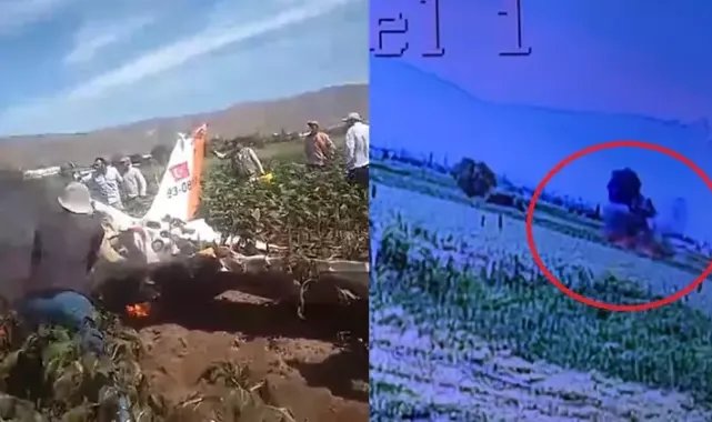 2 pilotun şehit olduğu uçağa müdahale eden tarım işçisi: 5 bidon su vardı, hepsini döktüm