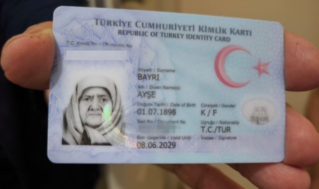 Amasyalı Ayşe nine 126 yaşında