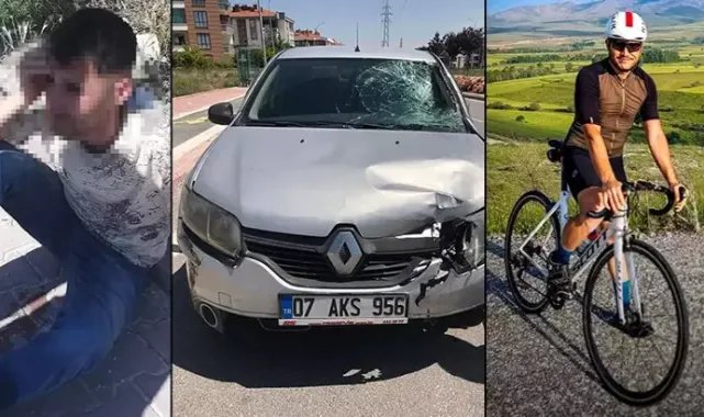 Başına termosla vurarak kurtulduğu bıçaklı taciz şüphelisi, 1,5 saat sonra bisiklet sürücüsünün ölümüne neden olmuş