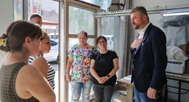 Başkan Görkem Duman, mahalle ziyaretlerine başladı