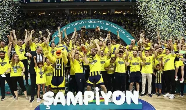 Basketbol Süper Ligi'nde şampiyon Fenerbahçe Beko