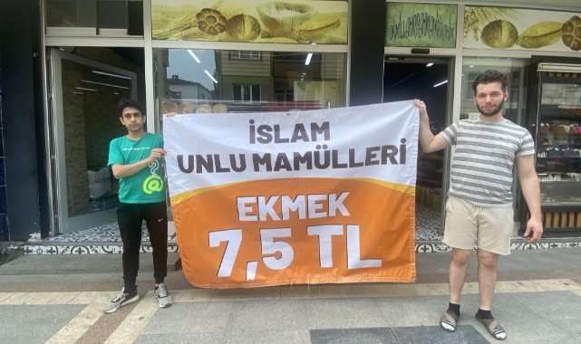 Bu fırında ekmeğe zam yok