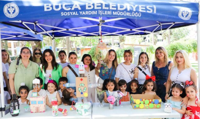 Buca’da Çevre Haftası renkli görüntülere sahne oldu