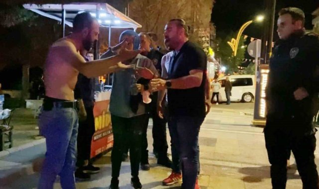 Direnip biber gazı yedi, “Kaybol ya” diye bağırdığı polis memurunu azarlayıp kovdu