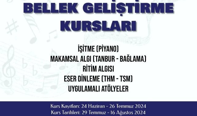 EÜ’den “Müziksel Algı ve Bellek Geliştirme Kursları”