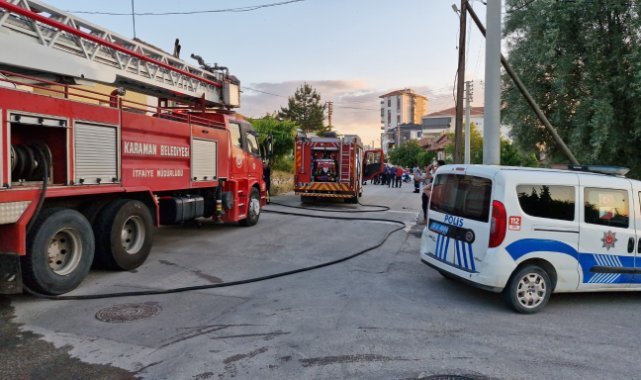 Ev sahibine kızan öfkeli kiracı evi ateşe verdi