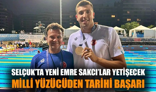 Fenerbahçe ve Milli Takım Yüzücüsü Emre Sakcı'dan Tarihi Başarı