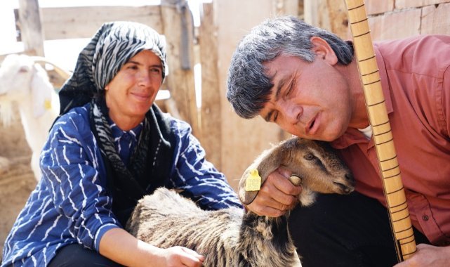 Görme engelli çiftin yaşam azmi: Hayvan otlatıp tarlada çalışıyorlar