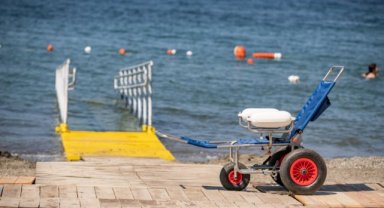 İzmir’in engelli dostu plajları