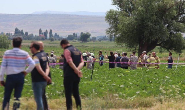 Kayseri'de eğitim uçağı düştü iki pilot şehit oldu