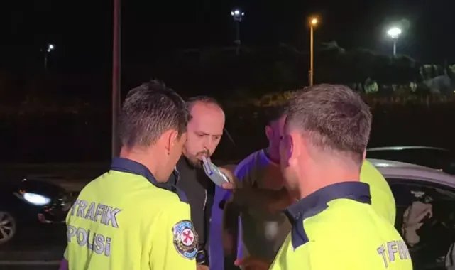 Kaza yapan alkollü sürücü yakınını şoför diye tanıttı: İkisi de gözaltına alındı