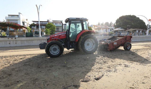 Menderes Plajları Sezona Hazırlanıyor