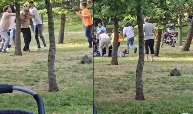 Sultangazi'de parkta ailesinin yanında önce darbedildi, sonra silahla vuruldu