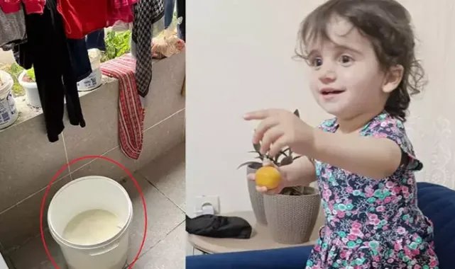 Süt dolu kovanın içine düşen 1,5 yaşındaki bebek öldü