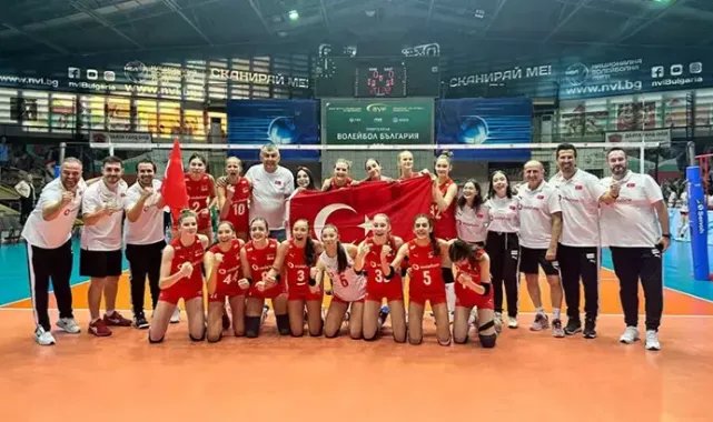 16 Yaş Altı Kadın Milli Voleybol Takımı, Balkan Şampiyonası'nda namağlup şampiyon oldu