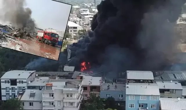 5 fabrika ile 1 deponun zarar gördüğü yangında ‘Afrika sıcakları’ etkisi
