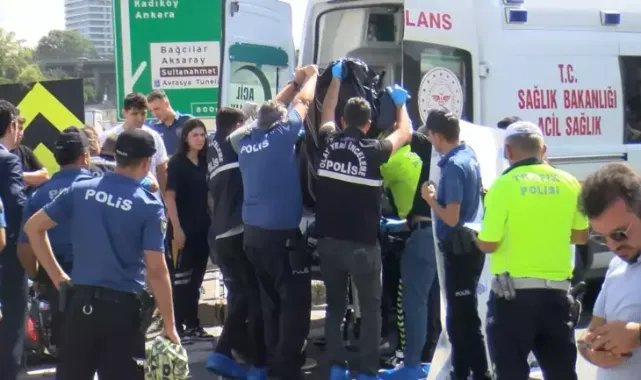 Bağcılar'da motosikletle kaza yapan polis memuru hayatını kaybetti