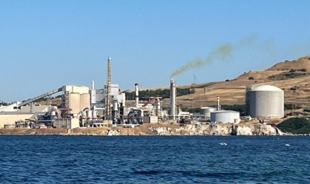 BAGFAŞ, sadece denizi değil havayı da kirletiyor