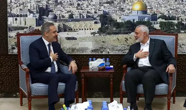 Bakan Fidan: Haniye'nin hatırası Filistin'in haklı davasında yaşayacaktır