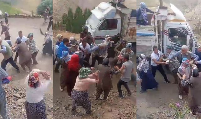 Başkale’de taşlı sopalı ’yayla arazisi’ kavgası