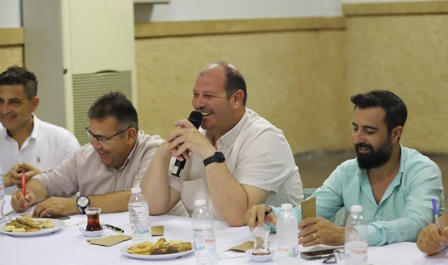 Başkan Çiçek Muhtarlarla Buluştu