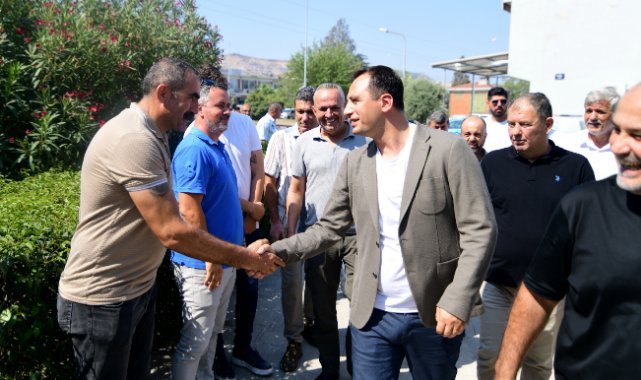 Başkan Eşki'den Ayakkabıcılar Sitesi’ne ziyaret
