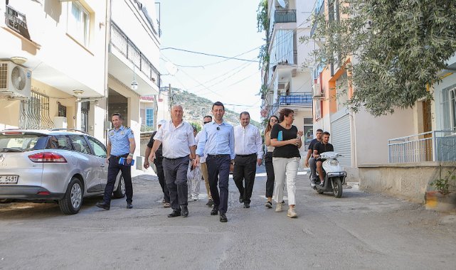 Başkan Önal, sorunları yerinde tespit ediyor